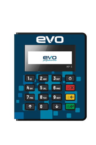 maquininha de cartões movel EVO